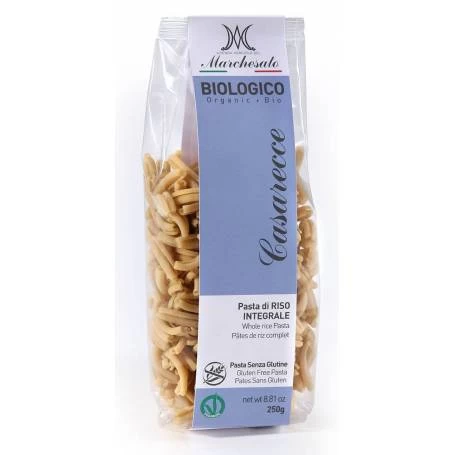 Fără gluten - PASTE CASARECCE DIN OREZ INTEGRAL FARA GLUTEN 250 G