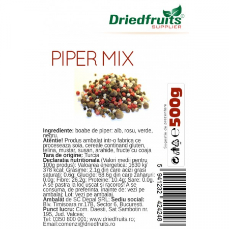 Alimentare - PIPER MIX 500G