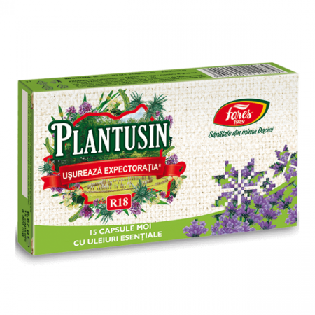 Suplimente - PLANTUSIN USUREAZA EXPECTORATIA 15 CPS MOI