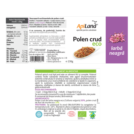 POLEN CRUD IARBA NEAGRA ECO 230G [1]