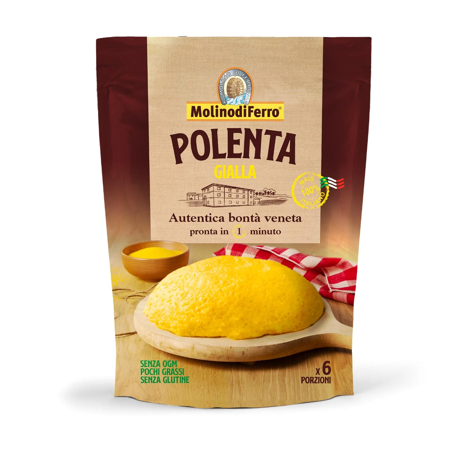 Faină - FAINA DE PORUMB FARA GLUTEN 360G