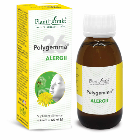 Extracte din plante si Propolis - POLYGEMMA 26 ALERGII 120ML