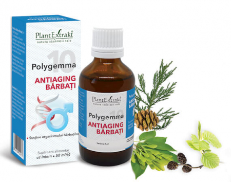 Potenta - POLYGEMMA NR.10 - ANTIAGING BARBATI 50 ML