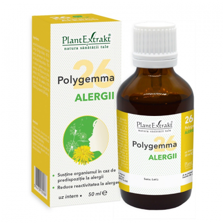 Tincturi - POLYGEMMA NR.26 ALERGII 50 ML