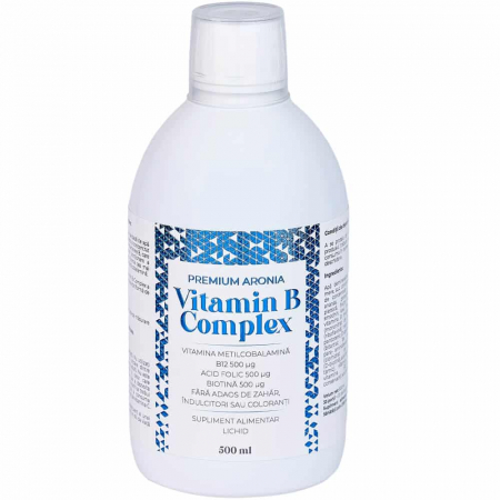 Suplimente - Premium Aronia Vitamina B-Complex 500ml
