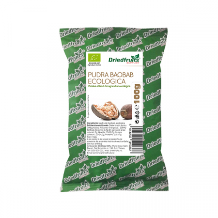 Alimentare - PUDRA BAOBAB ECOLOGICA 100 G