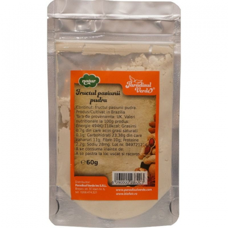 Suplimente - PUDRA FRUCTUL PASIUNII 60G