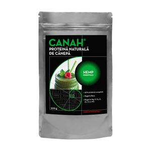 Alimentare - PUDRA PROTEICA DE CANEPA 500 G CANAH