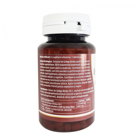 Q-GINKGO BILOBA 6000MG 60TB KOTYS [1]
