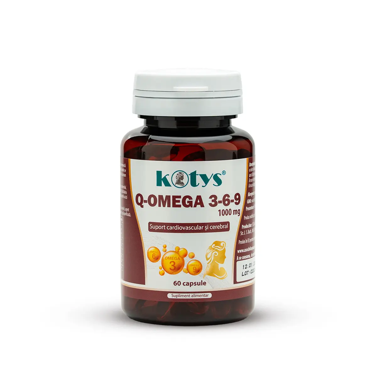 Suplimente - Q-OMEGA 3-6-9 1000MG 60CPS KOTYS