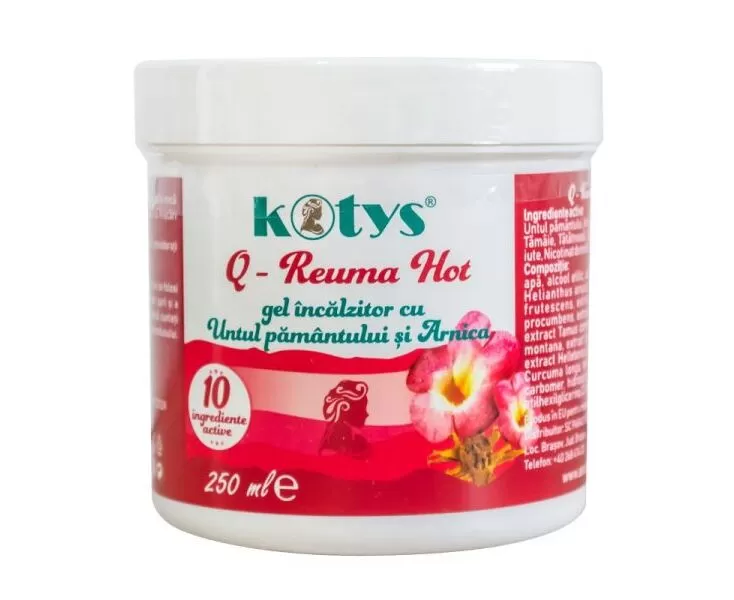 Îngrijire corp - Q-REUMA HOT 250ML