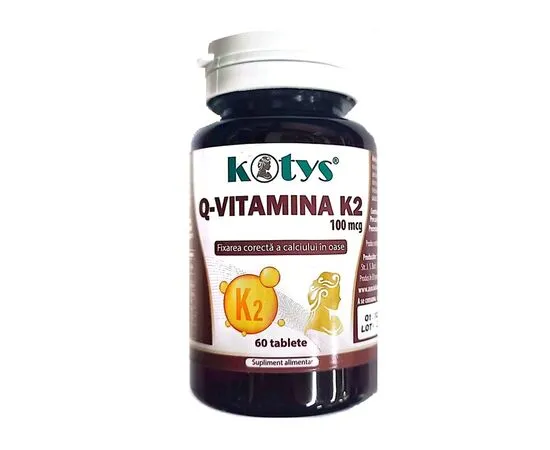 Q-VITAMINA K2 100MCG 60TB KOTYS