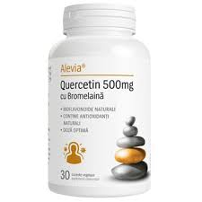 Afectiuni - QUERCITIN 500 MG CU BROMELAINA 30 CPS