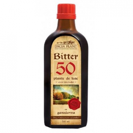 Tincturi - REMEDIU BITTER 50 PLANTE-GANODERMA 500 ML