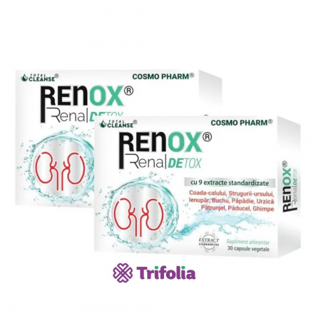 Capsule, Comprimate - RENOX RENAL DETOX 30 CPS 1+1-50%