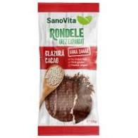 Fără zahăr - RONDELE DIN OREZ CU CACAO FARA ZAHAR 66 G