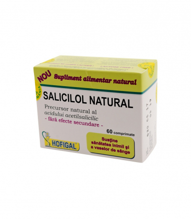 Capsule, Comprimate - SALICILOL NATURAL 60 CPS
