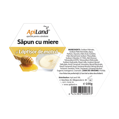 SAPUN CU MIERE SI LAPTISOR MATCA 100G [1]