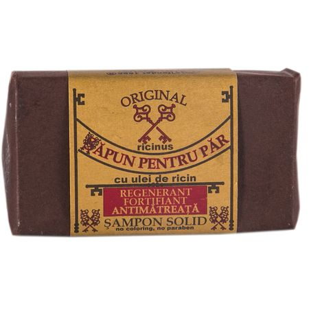 Săpunuri - SAPUN CU ULEI DE RICIN 90 G