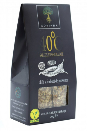 Alimentare - SARATELE RAW CHILLI SI IERBURI DE PROVONCE 70G