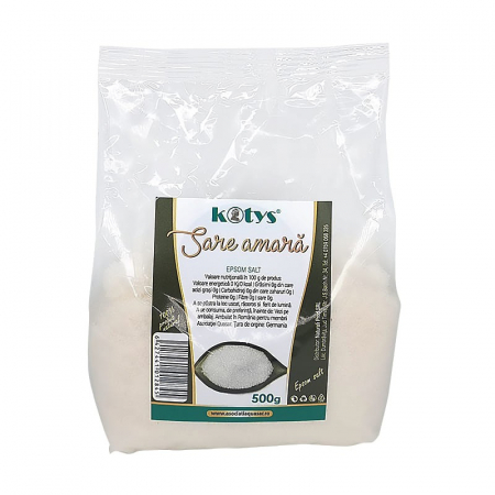 SARE AMARA (SULFAT DE MAGNEZIU) 500G