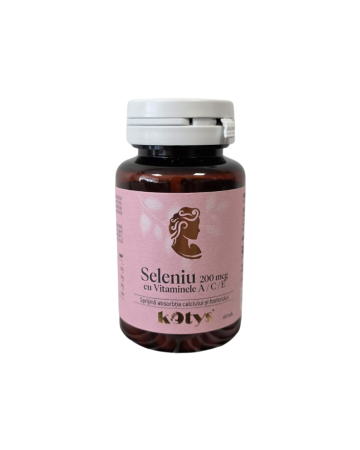 Afectiuni oculare - SELENIU 200 MCG CU VITAMINELE A,C SI E 60 TBL
