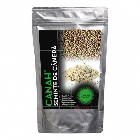 Alimentare - SEMINTE DECORTICATE DE CANEPA 100 G CANAH