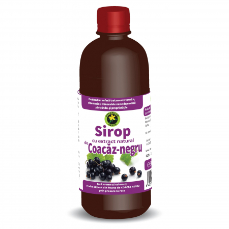 Suplimente - SIROP COACAZ NEGRU 500 ML
