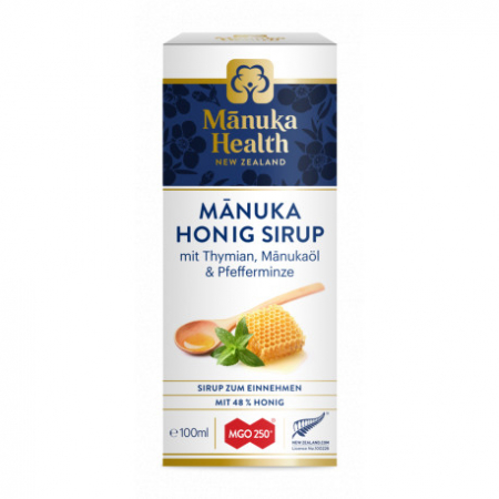 Suplimente - SIROP CU MIERE MANUKA (250+) 100 ML