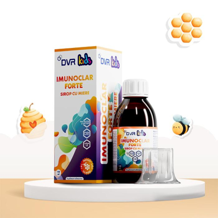 Îngrijire corp - SIROP IMUNOCLAR FORTE CU MIERE 150 ML