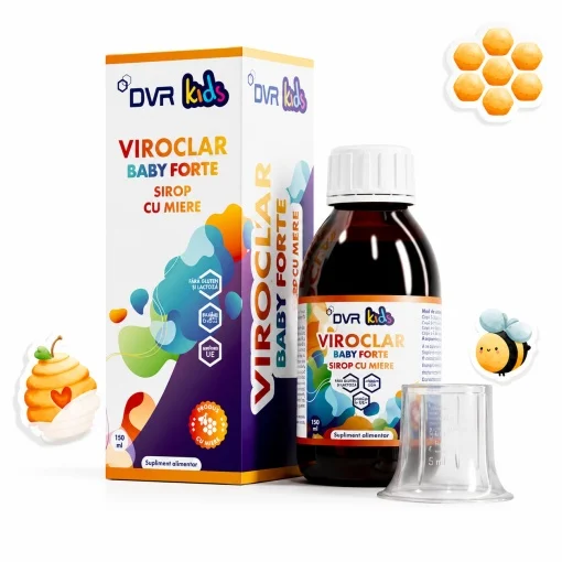 Îngrijire corp - SIROP VIROCLAR BABY FORTE CU MIERE 15O ML