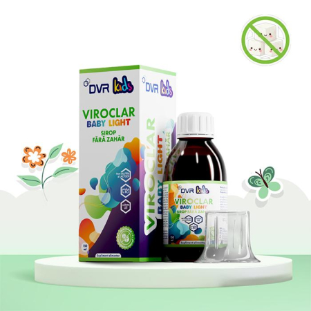 Îngrijire corp - SIROP VIROCLAR BABY LIGHT F ZAHAR 150 ML