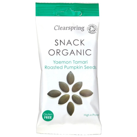 SNACK SEMINTE DOVLEAC PRAJITE CU SOS TAMARI FARA GLUTEN ECO 30 G