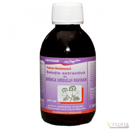 Potenta - SOLUTIE EXTRACTIVA DE BRANCA URSULUI 200 ML