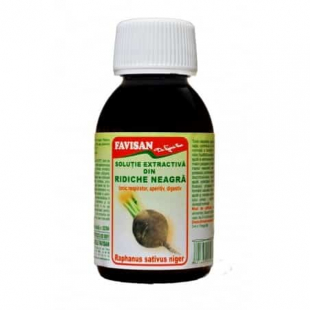 Bronșită - SOLUTIE EXTRACTIVA DIN RIDICHE NEAGRA 200 ML