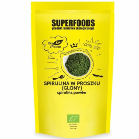 Produse BIO - SPIRULINA PULBERE ECO 200GR BIO PLANET