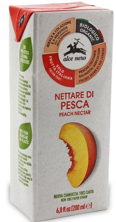 Băuturi - NECTAR DE PIERSICI ECO 200 ML ALCE NERO
