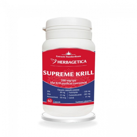 Colesterol - SUPREME KRILL OMEGA 3 FORTE 60 CPS