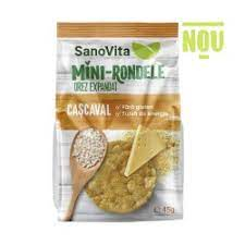 Gustări sărate - SV MINI RONDELE OREZ CASCAVAL 45 G