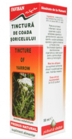 Alergii - TINCTURA DE COADA SORICELULUI 50 ML