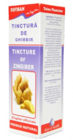 Infertilitate femei - TINCTURA DE GHIMBIR 50 ML