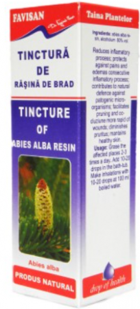 Afectiuni renale - TINCTURA DE RASINA DE BRAD 50 ML