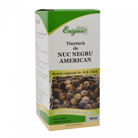 TINCTURA NUC NEGRU AMERICAN 100 ML NATURALI PROD