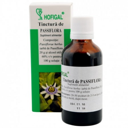 Suplimente - TINCTURA PASSIFLORA 50 ML