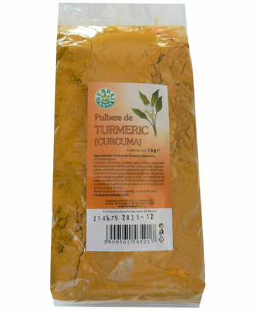 Alimentare - TURMERIC (CURCUMA) PULBERE 1 KG