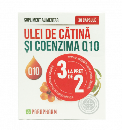 Suplimente - ULEI CATINA+Q10 30 CPS 2+1 GRATIS
