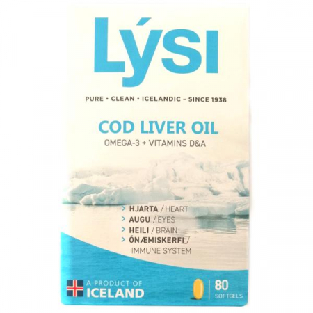 Suplimente - ULEI DIN FICAT DE COD 80 CPS