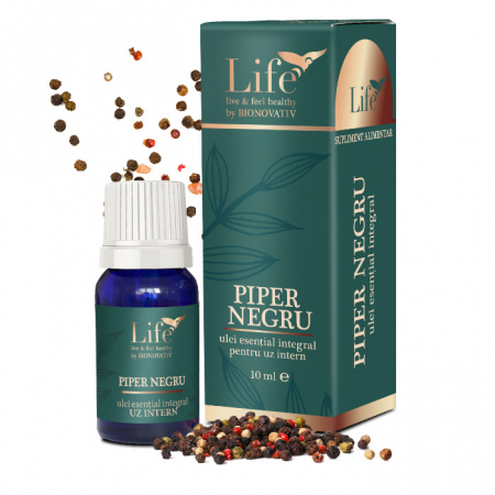 Uleiuri esentiale - ULEI ESENTIAL INTEGRAL  PIPER NEGRU 10ML