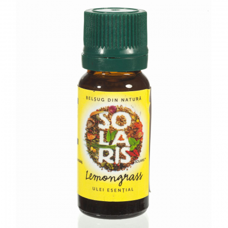 Esențe și Parfumante - ULEI ESENTIAL LEMONGRASS 10 ML SOLARIS