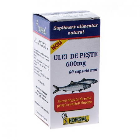 Suplimente - ULEI PESTE 600MG 60 CPS MOI